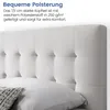 Čalouněná postel 140x200 a 160x200 cm dvoulůžko s roštem a Náhled obrázku produktu 4