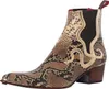 Jeffery West Bedruckte Chelsea-Stiefel mit Schlangenmuster, Produktbild-Vorschau 1