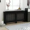 vidaXL Habillage de radiateur noir 172x19x81,5 cm MDF Voir les images du produit 9