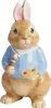 A ceramic figurine of a bunny dressed in a blue sailor-style outfit, holding a paintbrush and a painter's palette. Produktbild-Vorschau