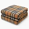 Betz Kuscheldecke MODENA 150x200cm Farbe Karo braun Produktbild-Vorschau 2