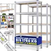 MONZANA® 2x Schwerlastregal 180x90x40cm Produktbild-Vorschau 1