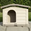 Bama Pet Cuccia Hondenhok 89x75x62 cm Beige/Taupe Náhled obrázku produktu 3