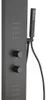 Thermostatische Hydromassage-Duschsäule - Schwarz Matt - Produktbild-Vorschau 4