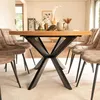 HOME DELUXE Jídelní stůl oválný rozkládací AVENTI včetně Náhled obrázku produktu 3