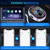 MODFU Auto Bluetooth FM Transmitter, Blaue Umgebende Produktbild-Vorschau 3