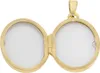 trendor 39544 Medaillon mit Kette Gold plattiertes 925 Silber 3 Produktbild-Vorschau