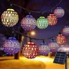 Solar Lichterkette Aussen 50LED 7m Lichterkette Produktbild-Vorschau 1
