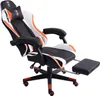 A gaming chair with an extended footrest is shown against a white background. Produktbild-Vorschau