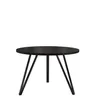AX LIVING Couchtisch rund Cossie 67 cm, schwarzer Tisch Produktbild-Vorschau 2