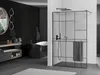 Mexen Kioto+ Walk-In Duschwand 110x200 cm, Gebürstet Produktbild-Vorschau 2