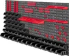 A tool board wall organizer with multiple storage bins and hooks. Podgląd zdjęcia produktu