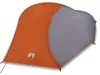 vidaXL Tenda da campeggio a cupola 4 persone Grigio e Anteprima dell’immagine prodotto 1