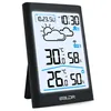 BALDR Wetterstation mit Display BD-911 schwarz Produktbild-Vorschau 2