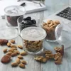 Pasabahce Bistro pots en verre avec couvercle, lot de 2 x Voir les images du produit 1