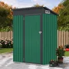 Metalowa szopa ogrodowa COSTWAY, 150 x 90,5 x 185 cm | 1,5 Podgląd zdjęcia produktu 8