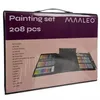 Maaleo 21645 Bastelset „Mega Art Set“, 208-teilig, schwarz Produktbild-Vorschau 6