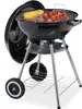 Relaxdays Kugelgrill mit Deckel, Ablage & Aschetopf, Produktbild-Vorschau 1