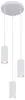 Globo Lighting Hängeleuchte Metall weiß matt, 3x GU10 Produktbild-Vorschau 4