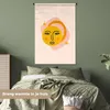 MuchoWow® Wandteppich Wandbehang Sonne - Gesicht - Sterne - Produktbild-Vorschau 4