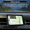 Univerzální displej do vozidla s bezdrátovým Android Auto Náhled obrázku produktu 4