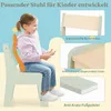 Kindertisch mit Stuhl, Abnehmbarer Kinderschreibtisch mit Produktbild-Vorschau 7