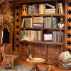 DIY Book Nook - Eternal BookStore | Cutebee | 3D Puzzle Náhľad obrázku produktu 13