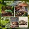 Terrarium PawHut pour reptiles, terrarium en verre de 34 Voir les images du produit 4