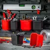 A workshop wall organizer with various tools and storage bins. Podgląd zdjęcia produktu