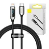 Baseus kabel s displejem USB-C-Lightning, 20W, 1m, černý Náhled obrázku produktu 15