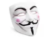 A white Anonymous Vendetta mask with black features and pink cheeks is shown against a white background. Náhľad obrázku produktu