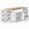 Flieks Sideboard Armoire de cuisine, buffet de cuisine avec Voir les images du produit 9