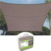 Perel Sonnensegel 3.6 x 3.6 m, quadratisch für Garten und Produktbild-Vorschau 1