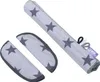 Universeller, doppelseitiger Sitzauflage – Grey Stars Produktbild-Vorschau 9