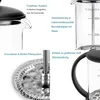 Caffettiera Eclipse 350ml French Press in vetro Anteprima dell’immagine prodotto 4