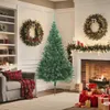 vidaXL Semi-sapin de Noël artificiel avec support Vert 180 Voir les images du produit 2