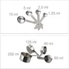relaxdays 10024713_0 relaxdays Schüssel-Set   silber Anteprima dell’immagine prodotto 5