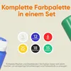 7 Artists Textilfarben Set – 6x20 ml Cat Acrylfarben für Produktbild-Vorschau 5