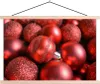 MuchoWow® Textilposter Rote Kugeln mit verschiedenen Produktbild-Vorschau 1