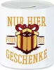 Nur für die Geschenke hier Spardose Weihnachten Produktbild-Vorschau 1