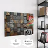 Magnettafel 120x90cm Pinnwand Whiteboard beschreibbar - Produktbild-Vorschau 4