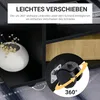 HOMCOM TV-Schrank TV Lowboard Fernsehschrank mit 4 Rollen Produktbild-Vorschau 5