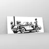 Bilder auf glas - Bar Auto Straße - 120x50cm - Glasbilder - Produktbild-Vorschau 4