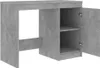 The Living Store Schreibtisch Betongrau 100x50x76 cm Produktbild-Vorschau 5