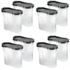 Gewürzdosen 300ml  8er Pack - Schwarz - Aufbewahrungsboxen Produktbild-Vorschau 1