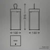 Briloner Luca Lanterna LED a batteria IP44, dimmerabile, Anteprima dell’immagine prodotto 8