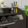 LEA | Besteckschrank | B110cm x H105 | Wenge-Schwarz | Produktbild-Vorschau 7