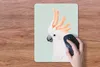 MuchoWow® Mauspad Mousepad Kakadu - Tiere - Natur - Weiß Produktbild-Vorschau 3