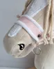 Set di cavalli giocattolo: canthar A3 con pelliccia bianca Anteprima dell’immagine prodotto 3