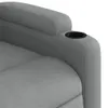 vidaXL Fauteuil relax électrique gris clair Tissu Voir les images du produit 12
